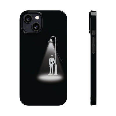 Slim Mystery Man Spotlight Gift for Her Cute Phone Cases for Iphone 16 Pro Max | iPhone 15 Case | iPhone 15 Pro Max Case, Iphone 14, 13, 12, 11, 10, 8, 7