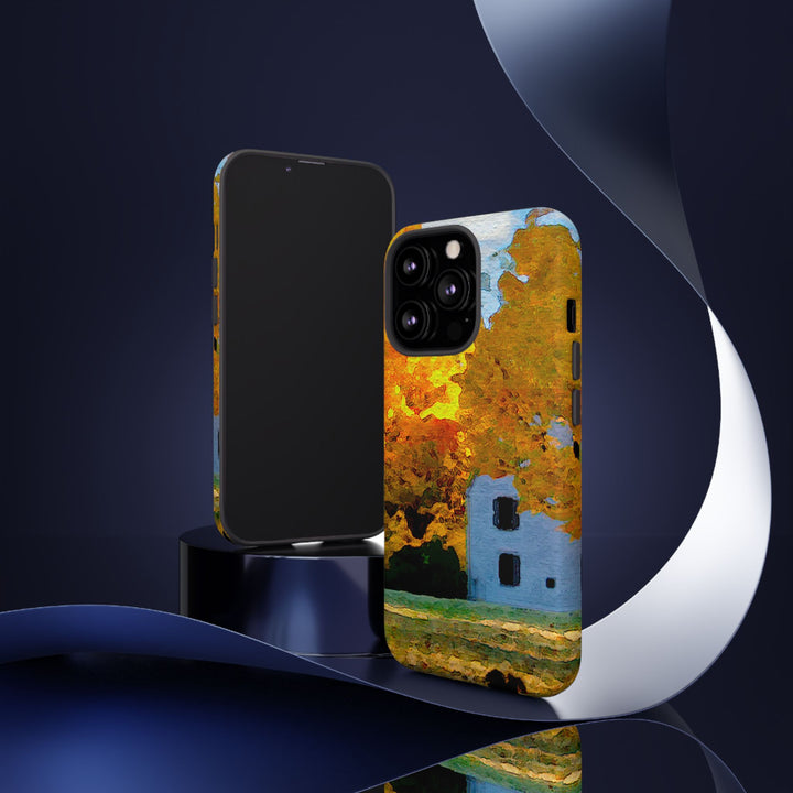Impact Resistant, Fall Leaves Watercolor, Cute Phone Cases for Samsung S24, S23, S22, S21, IPhone 15 pro Iphone 14 pro Iphone 13 IPhone 12 Iphone 11 - Studio40ParkLane