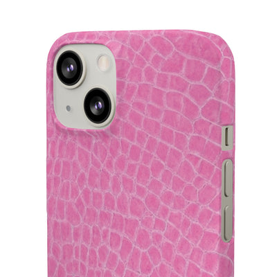 Snap Non Leather Pink Color Pattern Gift for Her Cute Phone Cases for Samsung Galaxy S24, S23, S22, S21, S20, Plus, Ultra, Iphone 16, 15, 14, Pro and Max - Studio40ParkLane