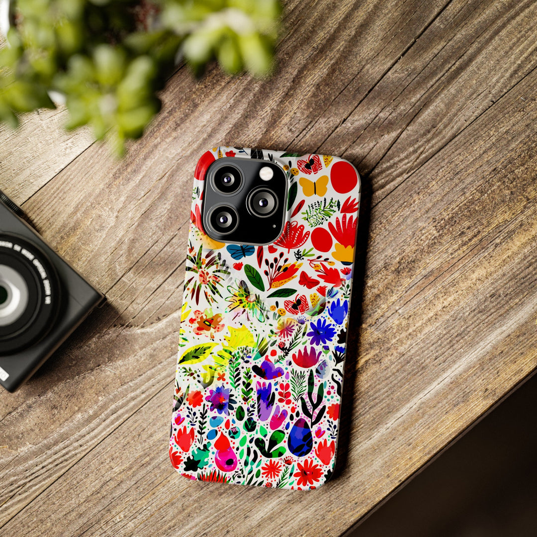 Slim Cute Phone Cases for Iphone | iPhone 15 Case | iPhone 15 Pro Max Case, Iphone 14, Iphone 14 Pro Max, Iphone 13, Flowers 4 Seasons - Studio40ParkLane