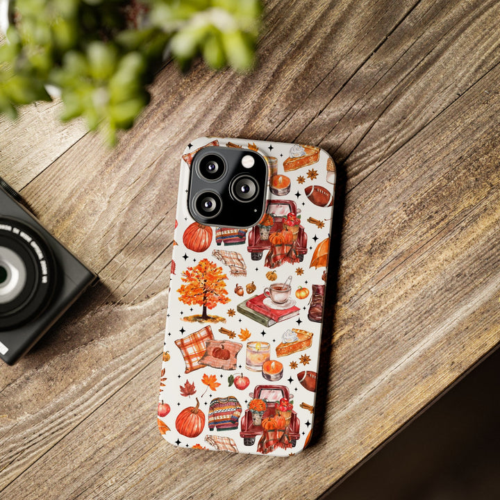 Slim Cute Fall Phone Cases Gift for Her Coquette Collage for Iphone 16 | iPhone 15 Case | iPhone 15 Pro Max Case, Iphone 14 Case, Iphone 13, Slim - Studio40ParkLane