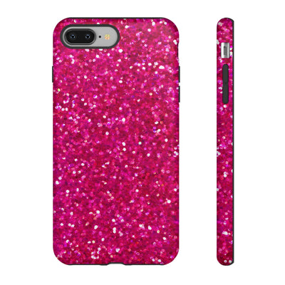 Pink Glitter Cute Phone Case, for IPhone 16 pro Max | Iphone 15, Iphone 14, IPhone 13 Case, 11 8 7, Samsung Galaxy S24, S23, S22, S21, 2 Layer Protection