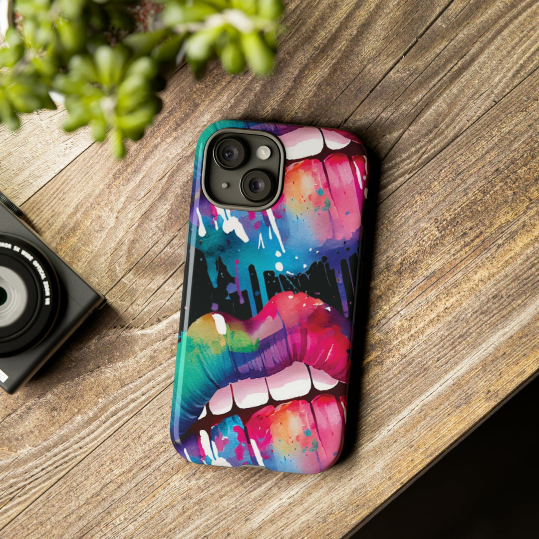 Cute IPhone Case | iPhone 15 Case | iPhone 15 Pro Max Case, Iphone 14 Case, Iphone 14 Pro Max Case IPhone Case for Art Lovers, Lips Smile - Studio40ParkLane