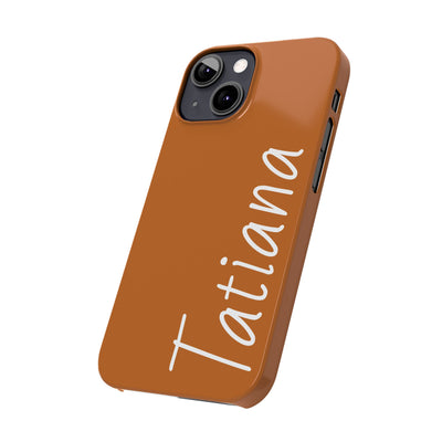 Personalized Initial Name Custom Slim Phone Cases for Iphone 16 Pro Max | iPhone 15 Case | iPhone 15 Pro Max Case, Iphone 14, 13, 12, 11, 10, 8, 7 - Studio40ParkLane