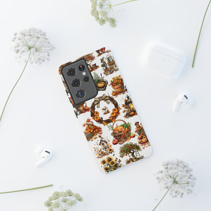 Impact Resistant, Fall Leaves Collage, Cute Phone Cases for Samsung S24, S23, S22, S21, IPhone 15 pro Iphone 14 pro Iphone 13 IPhone 12 Iphone 11 - Studio40ParkLane
