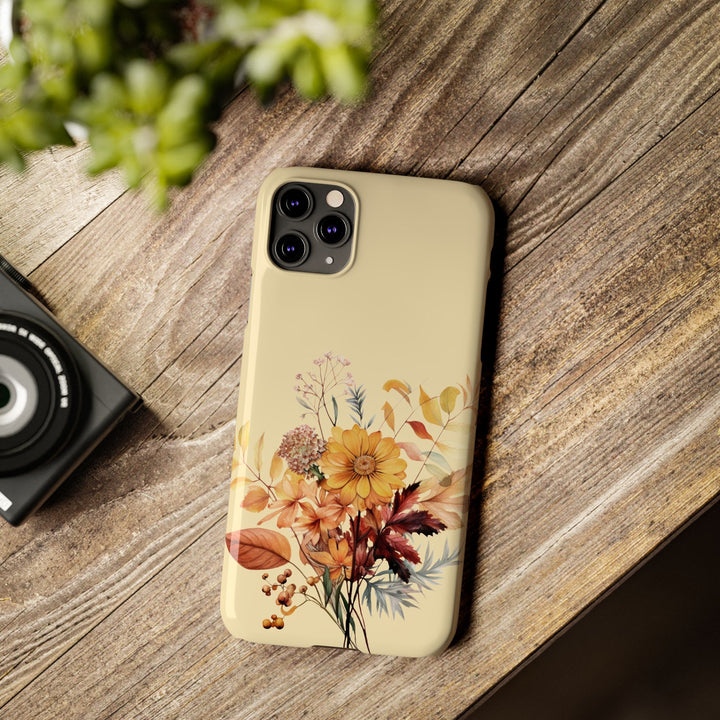 Slim Fall Autumn Leaves Gift for Her Cute Phone Cases for Iphone 16 | iPhone 15 Case | iPhone 15 Pro Max Case, Iphone 14, Iphone 14 Pro Max, Iphone 13, Slim - Studio40ParkLane