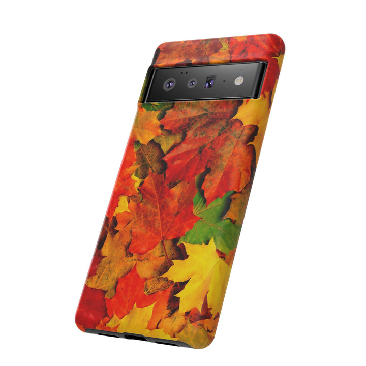Fall Leaves Impact Resistant, Cute Phone Cases for Samsung S24, S23, S22, S21, IPhone 15 pro Iphone 14 pro Iphone 13 IPhone 12 Iphone 11 - Studio40ParkLane