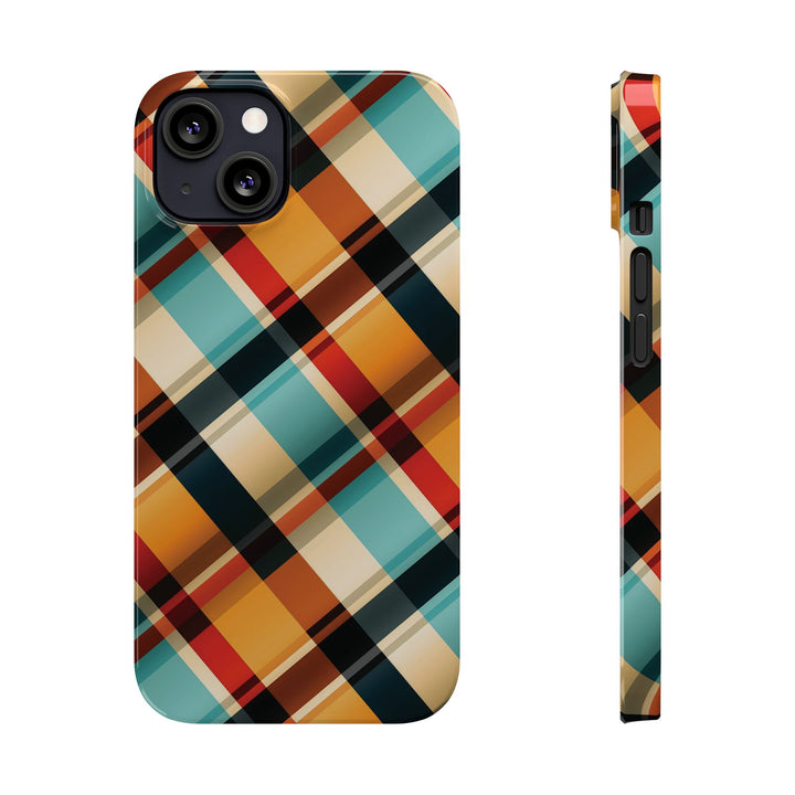 Slim Checkered Plaid Gift for Her Cute Phone Cases for Iphone 16 Pro Max | iPhone 15 Case | iPhone 15 Pro Max Case, Iphone 14, 13, 12, 11, 10, 8, 7 - Studio40ParkLane