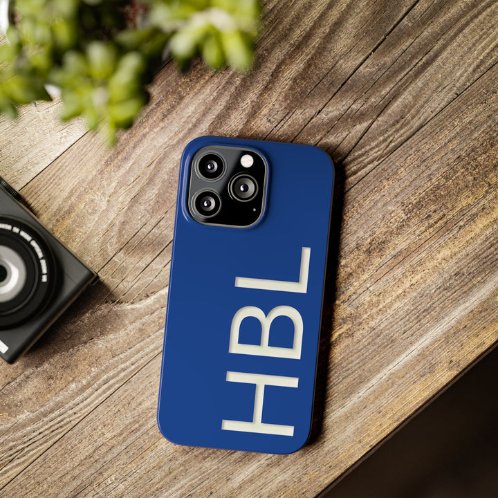 Slim Custom Personalized Blue Gift for Her Cute Phone Cases for Iphone 16 Pro Max | iPhone 15 Case | iPhone 15 Pro Max Case, Iphone 14, 13, 12, 11, 10, 8, 7 - Studio40ParkLane