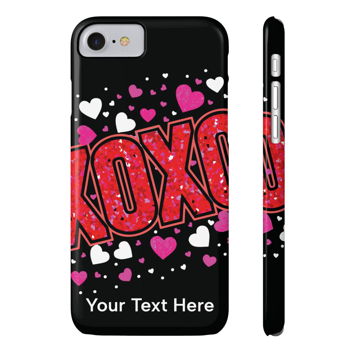 Slim Custom Personalized Valentine Love Gift for Her Cute Phone Cases for Iphone 16 Pro Max | iPhone 15 Case | iPhone 15 Pro Max Case, Iphone 14, 13, 12, 11, 10, 8, 7