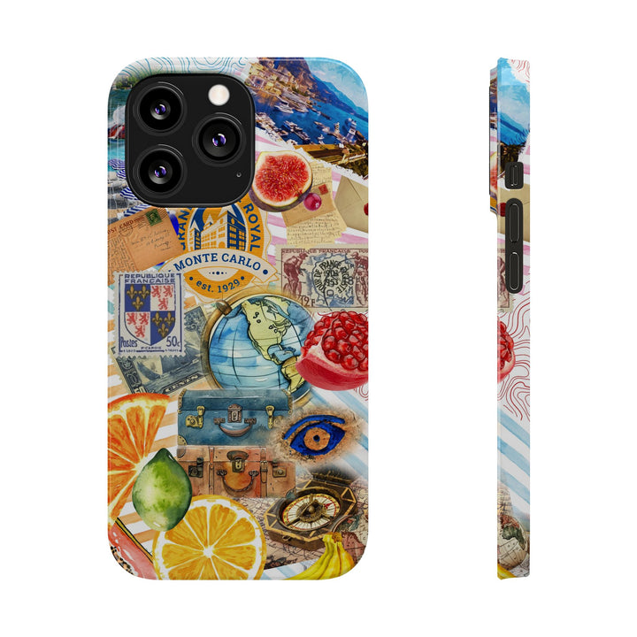 Slim Trendy French Coquette Collage Gift for Her Cute Phone Cases for Iphone 16 Cases | iPhone 15 Case | iPhone 15 Pro Max Case, Iphone 14 Case, Iphone 13, Slim - Studio40ParkLane