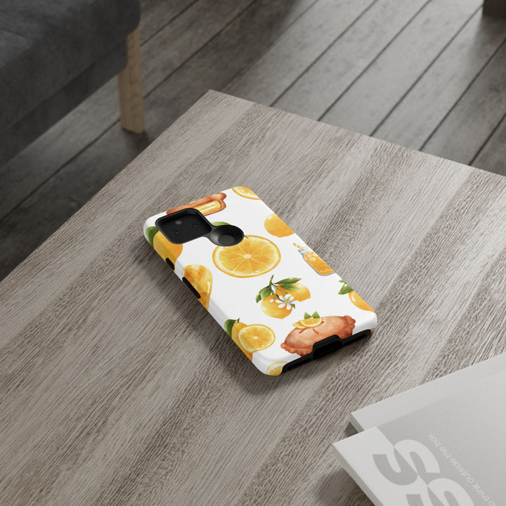 Impact Resistant, Lemon Fruit Pie, Cute Phone Cases for Samsung S24, S23, S22, S21, IPhone 15 pro Iphone 14 pro Iphone 13 IPhone 12 Iphone 11 - Studio40ParkLane