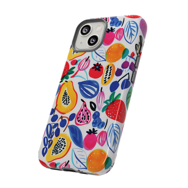 Premium Tough Summer Fruit Collage Gift for Her Cute Phone Cases for Samsung and Iphone, 16, 15, 14, S24, S23, S22, S21, S20, Plus, Ultra, Pro - Studio40ParkLane