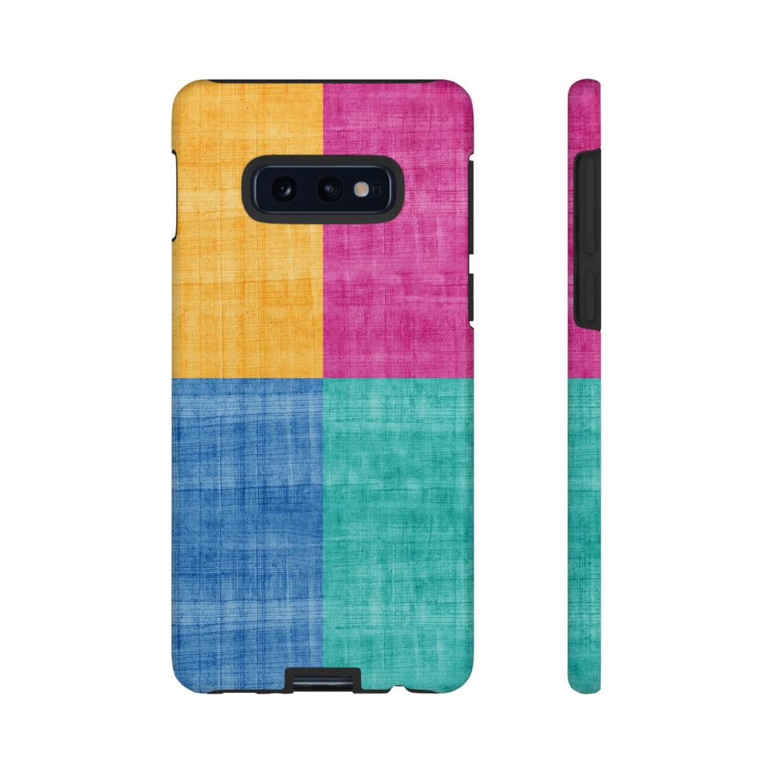 Impact Resistant, Colored Shapes, Cute Phone Cases for Samsung S24, S23, S22, S21, IPhone 15 pro Iphone 14 pro Iphone 13 IPhone 12 Iphone 11 - Studio40ParkLane