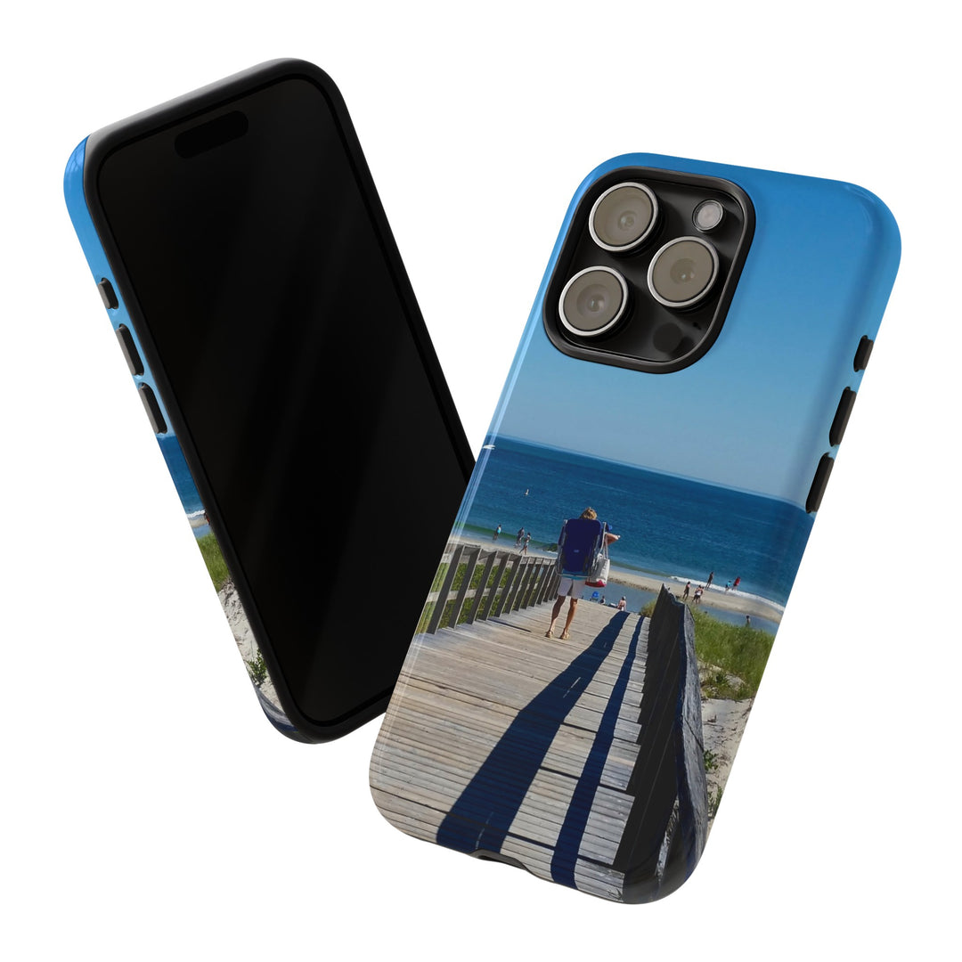 Cute Samsung Case | Cool Iphone Case | Summer Beach Walk, Samsung S24, S23, S22, S21, IPhone 15 Case | Iphone 14 Case, Iphone 13 Case - Studio40ParkLane