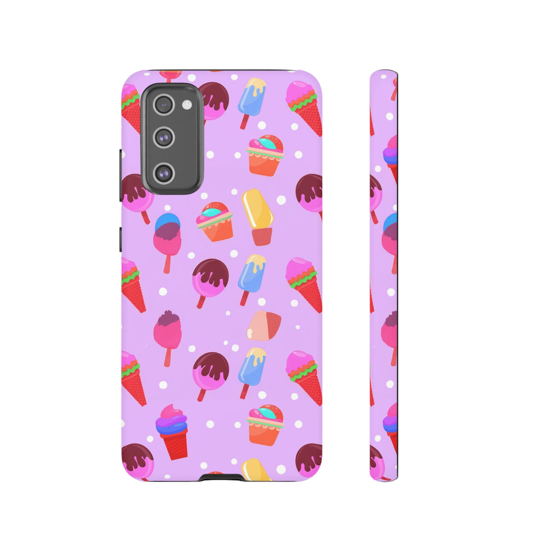 Cute Samsung Case | Cool Iphone Case | Summer Pink Ice - Cream, Samsung S24, S23, S22, S21, IPhone 15 Case | Iphone 14 Case, Iphone 13 Case - Studio40ParkLane