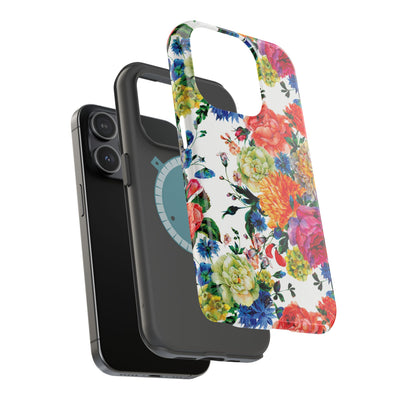 Spring Flowers Magsafe Cute Phone Case for Iphone Gift for Her, iPhone 16 Case iPhone 15 Pro Max Case, Iphone 14, Iphone 14 Pro Max, 13, 12 - Studio40ParkLane