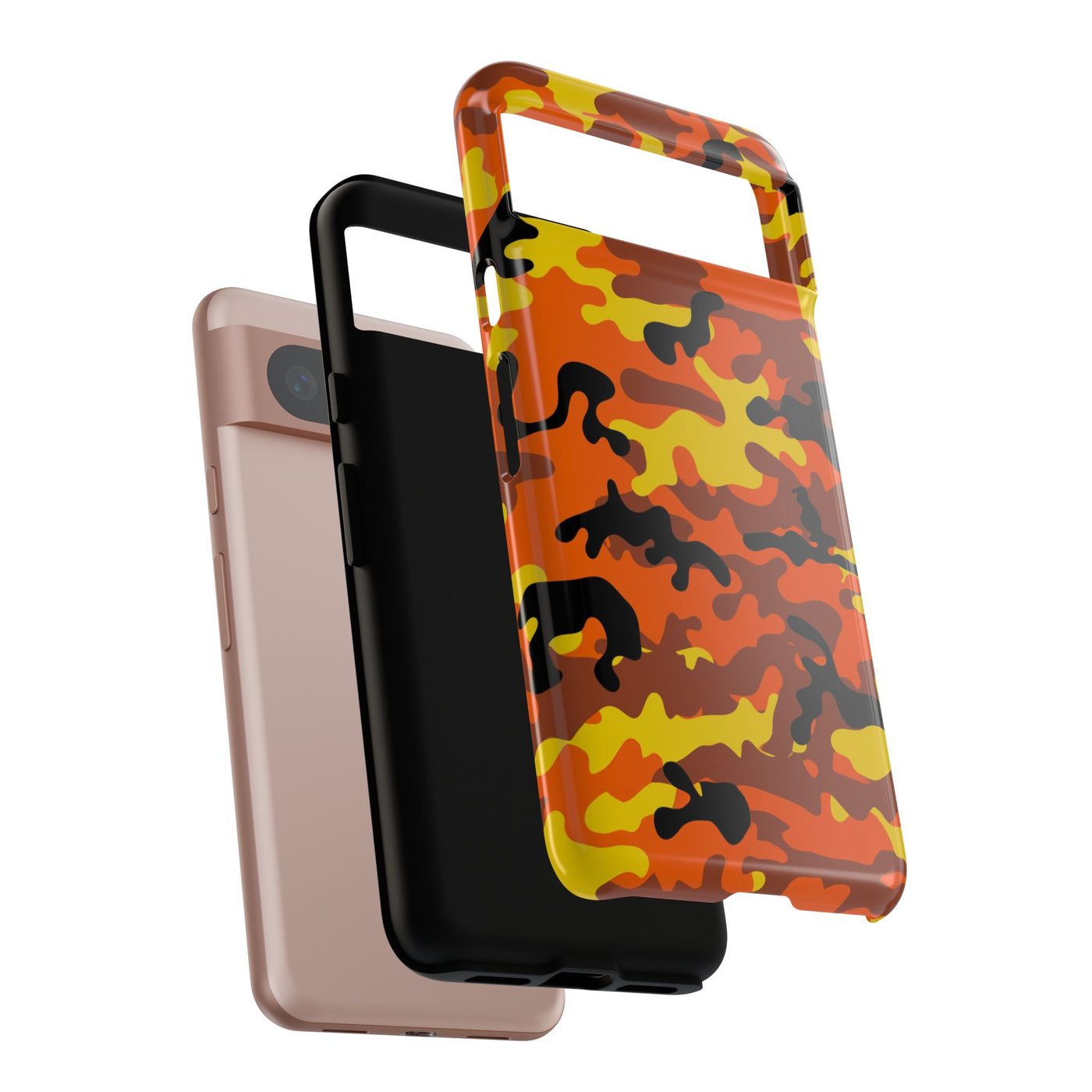 Impact Resistant, Fall camo Camouflage, Cute Phone Cases for Samsung S24, S23, S22, S21, IPhone 15 pro Iphone 14 pro Iphone 13 IPhone 12 Iphone 11