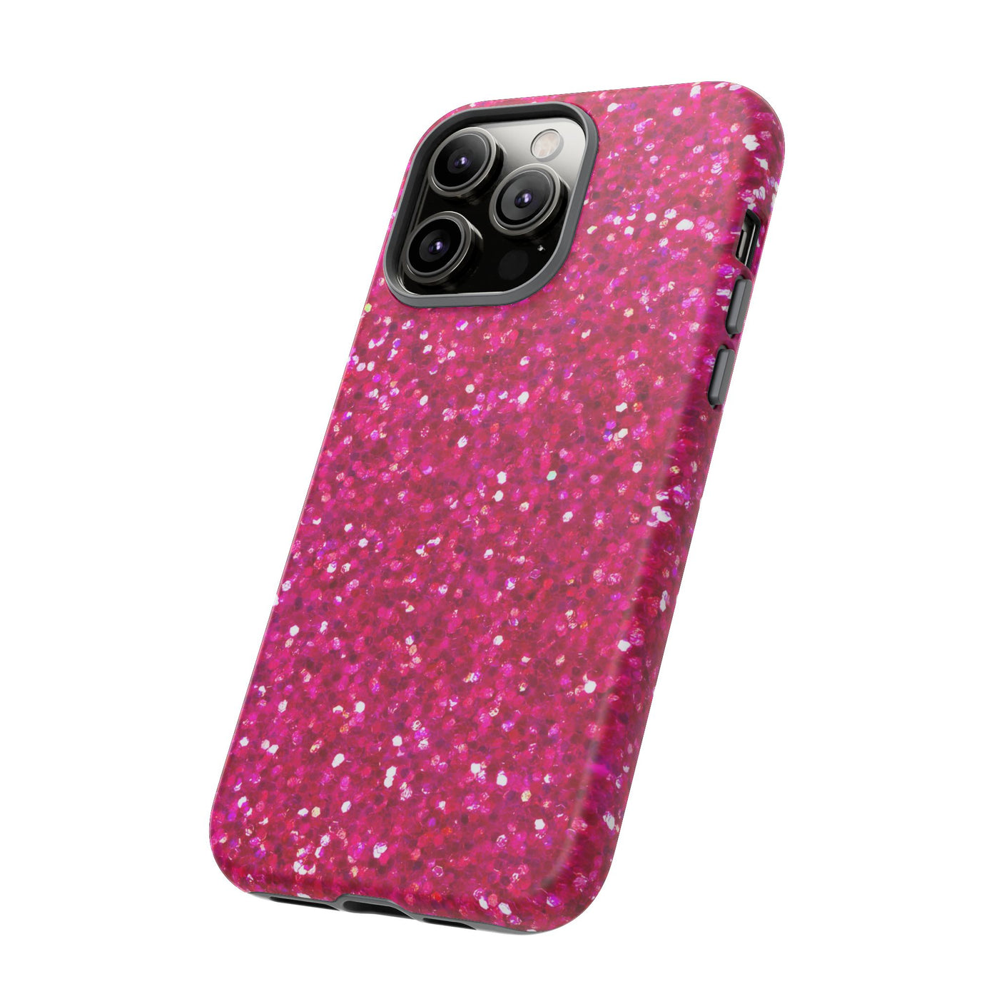 Pink Glitter Cute Phone Case, for IPhone 16 pro Max | Iphone 15, Iphone 14, IPhone 13 Case, 11 8 7, Samsung Galaxy S24, S23, S22, S21, 2 Layer Protection