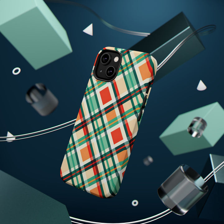 Checkered Plaid Magsafe Gift for Her Cute Phone Case for Iphone, | iPhone 16 | iPhone 15 Pro Max, Iphone 14 Pro Max, 13 12 11 10 9 8 7 - Studio40ParkLane