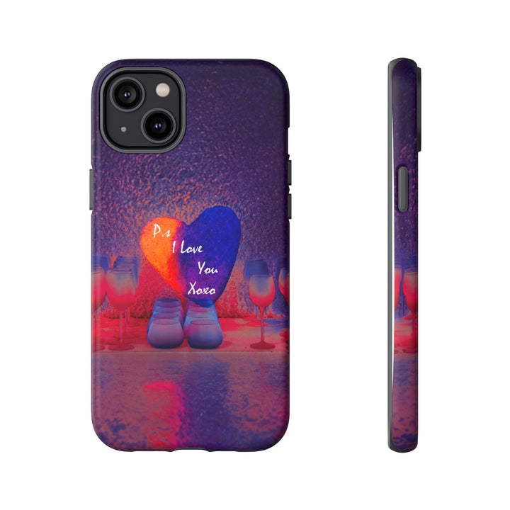Cute Samsung Case | Cool Iphone Case | PS I love You - Heart, Samsung S24, S23, S22, S21, IPhone 15 Case | Iphone 14 Case, Iphone 13 Case - Studio40ParkLane