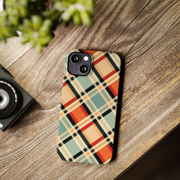 Slim Checkered Plaid Gift for Her Cute Phone Cases for Iphone 16 Pro Max | iPhone 15 Case | iPhone 15 Pro Max Case, Iphone 14, 13, 12, 11, 10, 8, 7 - Studio40ParkLane