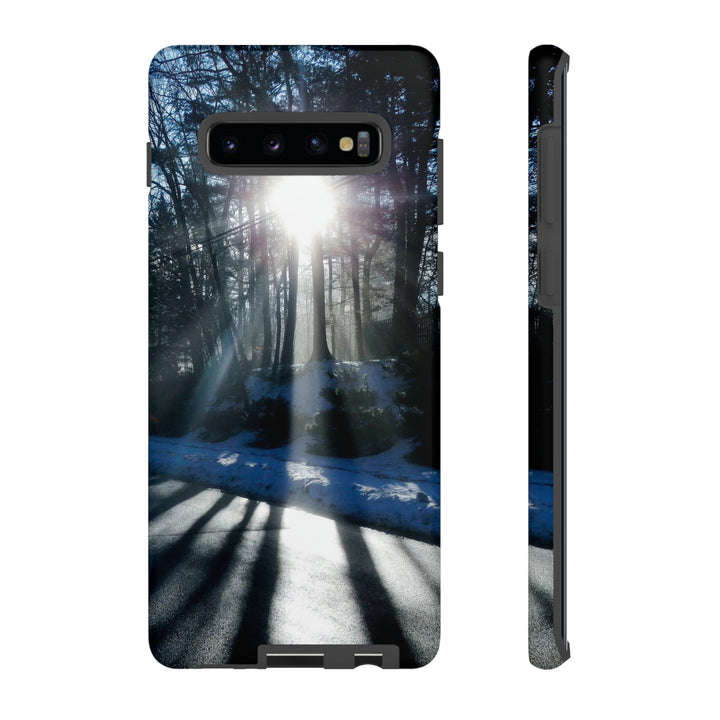 Cute Samsung Phone Case | Aesthetic Samsung Phone Case | Galaxy S23, S22, S21, S20 | Winter Sunshine, Protective Phone Case - Studio40ParkLane