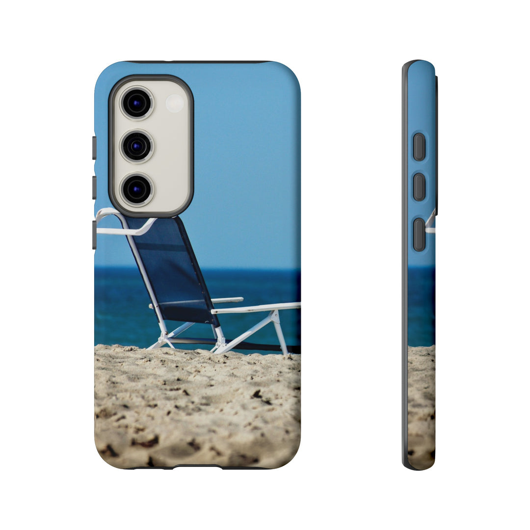 Cute Samsung Case | Cool Iphone Case | Summer Blue Beach Chair, Samsung S24, S23, S22, S21, IPhone 15 Case | Iphone 14 Case, Iphone 13 Case - Studio40ParkLane
