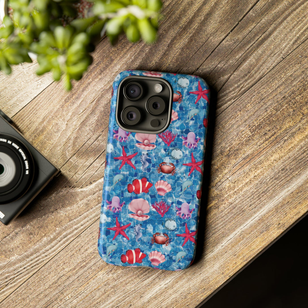Cute IPhone Case | Under The Sea, iPhone 15 Case | iPhone 15 Pro Case, Iphone 14 Case, Iphone 14 Pro Max Case, Protective Iphone Case - Studio40ParkLane