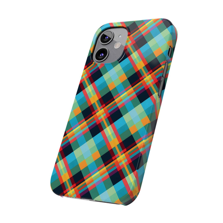 Slim Checkered Plaid Gift for Her Cute Phone Cases for Iphone 16 Pro Max | iPhone 15 Case | iPhone 15 Pro Max Case, Iphone 14, 13, 12, 11, 10, 8, 7 - Studio40ParkLane