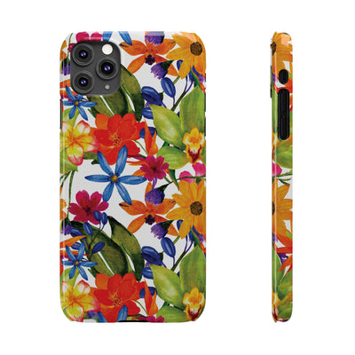 Slim Spring Flowers Gift for Her Cute Phone Cases for Iphone 16 Pro Max | iPhone 15 Case | iPhone 15 Pro Max Case, Iphone 14, 13, 12, 11, 10, 8, 7 - Studio40ParkLane