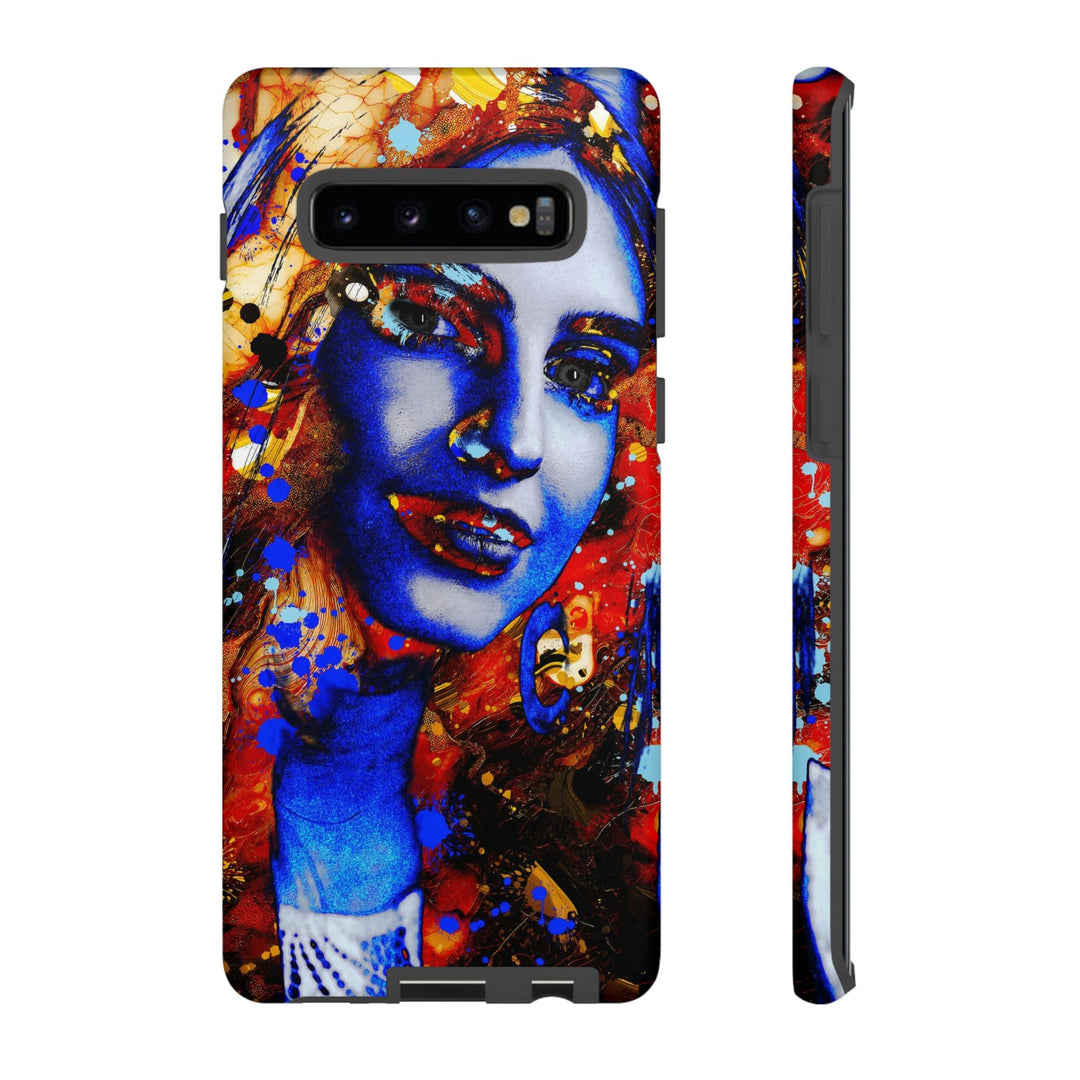 Cute Samsung Phone Case | Aesthetic Samsung Phone Case | Galaxy S23, S22, S21, S20 | Marble Splash Face, Protective Phone Case - Studio40ParkLane