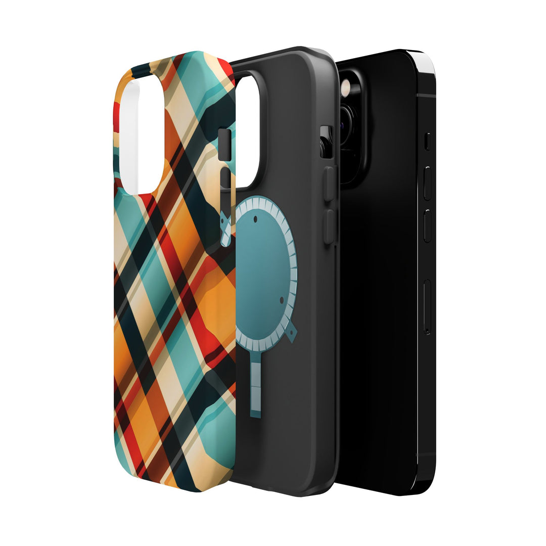 Checkered Plaid Magsafe Gift for Her Cute Phone Case for Iphone, | iPhone 16 | iPhone 15 Pro Max, Iphone 14 Pro Max, 13 12 11 10 9 8 7 - Studio40ParkLane