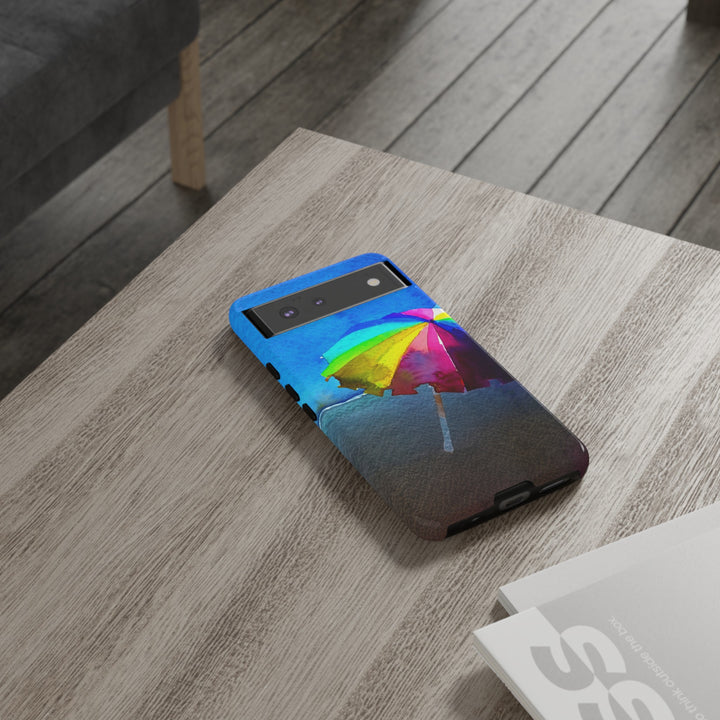 Cute Samsung Case | Cool Iphone Case | Summer Colorful Beach Parasol, Samsung S24, S23, S22, S21, IPhone 15 Case | Iphone 14 Case, Iphone 13 Case - Studio40ParkLane