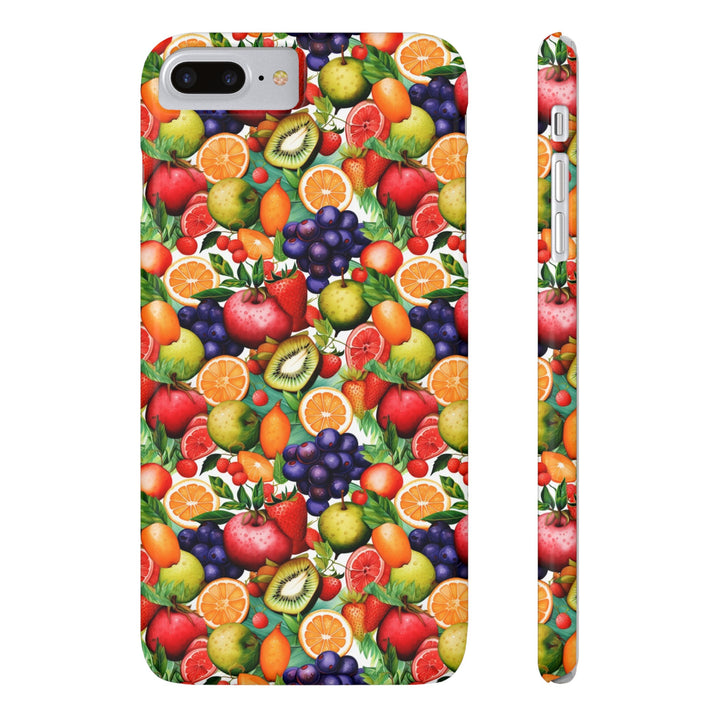 Slim Cute Phone Cases for Iphone | iPhone 15 Case | iPhone 15 Pro Max Case, Iphone 14, Iphone 14 Pro Max, Iphone 13, Summer Fruit Mix Selection - Studio40ParkLane
