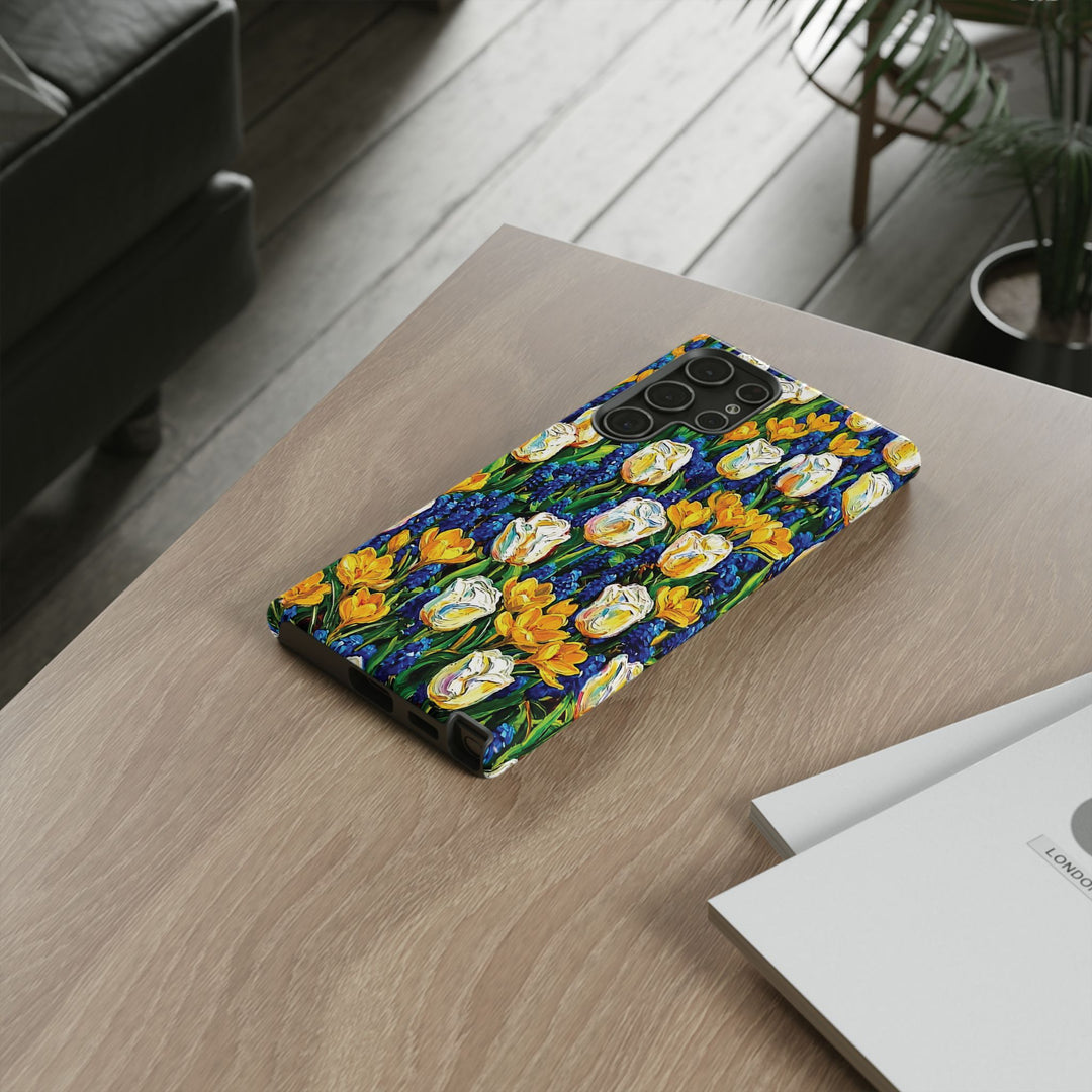 Tough Cute Spring Flowers Phone Case, for IPhone 17 Pro Max | Iphone 17 Air, Iphone 16, IPhone 15, 14 13 12, Samsung Galaxy S26, S25, S24, S23 - Studio40ParkLane