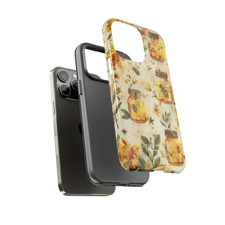 Impact Resistant, Honey Bees, Cute Phone Cases for Samsung S24, S23, S22, S21, IPhone 15 pro Iphone 14 pro Iphone 13 IPhone 12 Iphone 11 - Studio40ParkLane