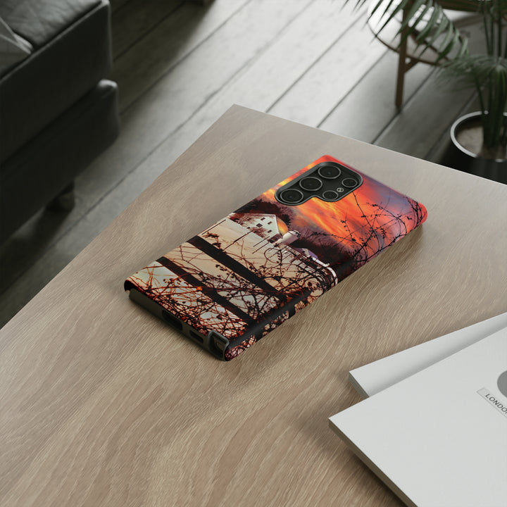 Cute Samsung Phone Case | Aesthetic Samsung Phone Case | Galaxy S23, S22, S21, S20 | Winter Sunset, Protective Phone Case - Studio40ParkLane