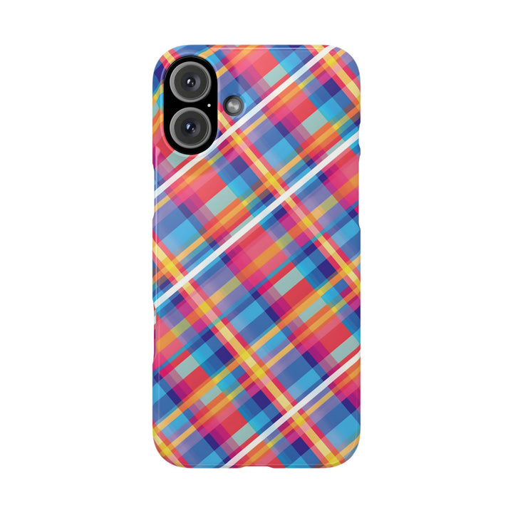 Slim Checkered Plaid Gift for Her Cute Phone Cases for Iphone 16 Pro Max | iPhone 15 Case | iPhone 15 Pro Max Case, Iphone 14, 13, 12, 11, 10, 8, 7 - Studio40ParkLane