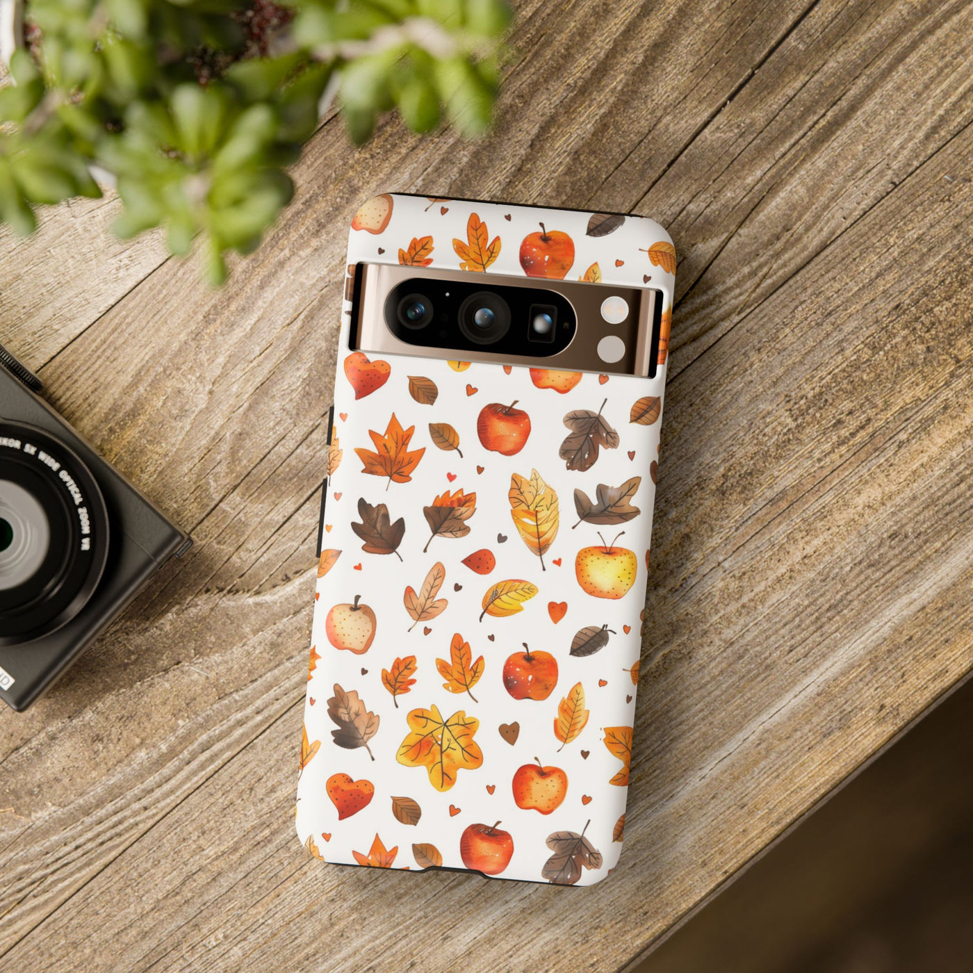 Autumn Fall Leaves Gift for Her Cute Phone Case for, Samsung Galaxy S24, S23, S22, S21, IPhone 16 Case | Iphone 15, Iphone 14, IPhone 13 Case