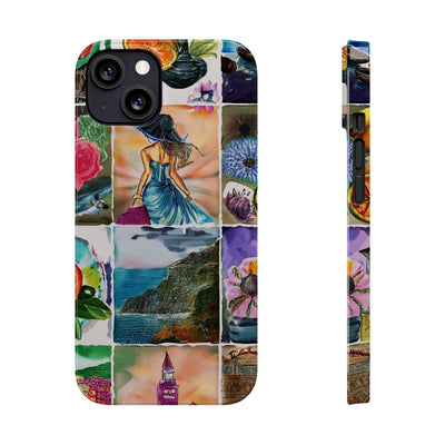 Travel Coquette Collage Slim Cute Phone Cases for Iphone  | iPhone 15 Case | iPhone 15 Pro Max Case, Iphone 14, Iphone 14 Pro Max, Iphone 13