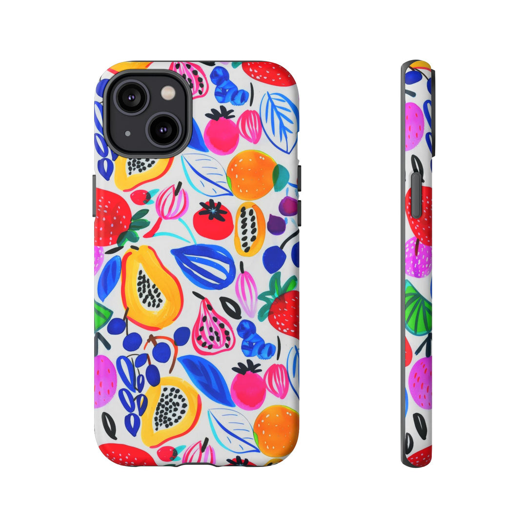 Summer Fruit Cute Tough Phone Case - For Apple iPhone 17, 16 Pro Max, 15 Pro Max, 14 Plus 13 Pro 12, Samsung Galaxy S26, S25, S24 Plus Ultra