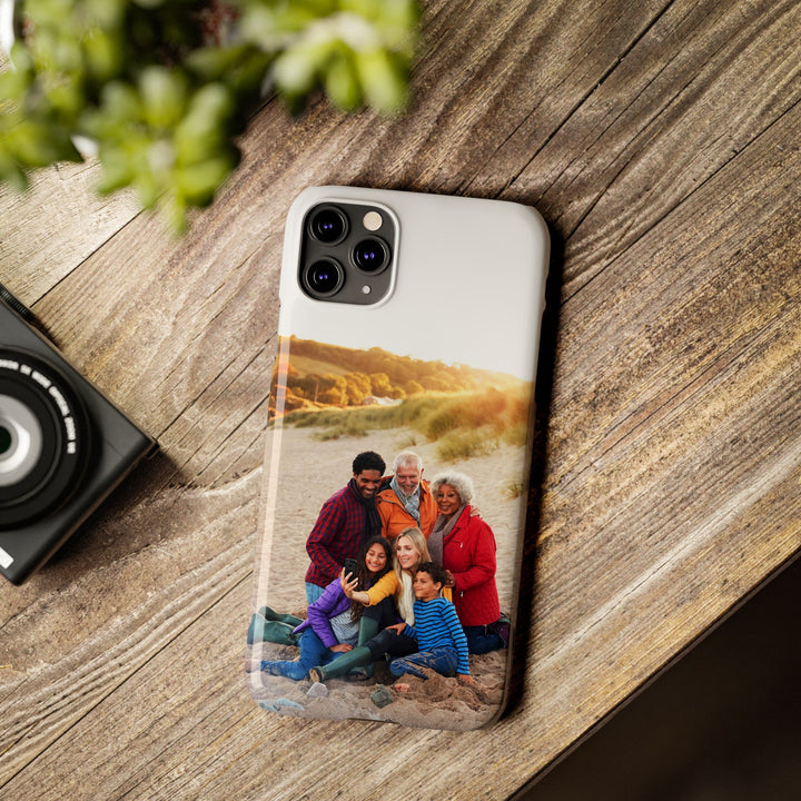 Slim Custom Personalized Family Photo Phone Cases for Iphone 16 | iPhone 15 Case | iPhone 15 Pro Max Case, Iphone 14, Iphone 14 Pro Max, Iphone 13, Slim - Studio40ParkLane