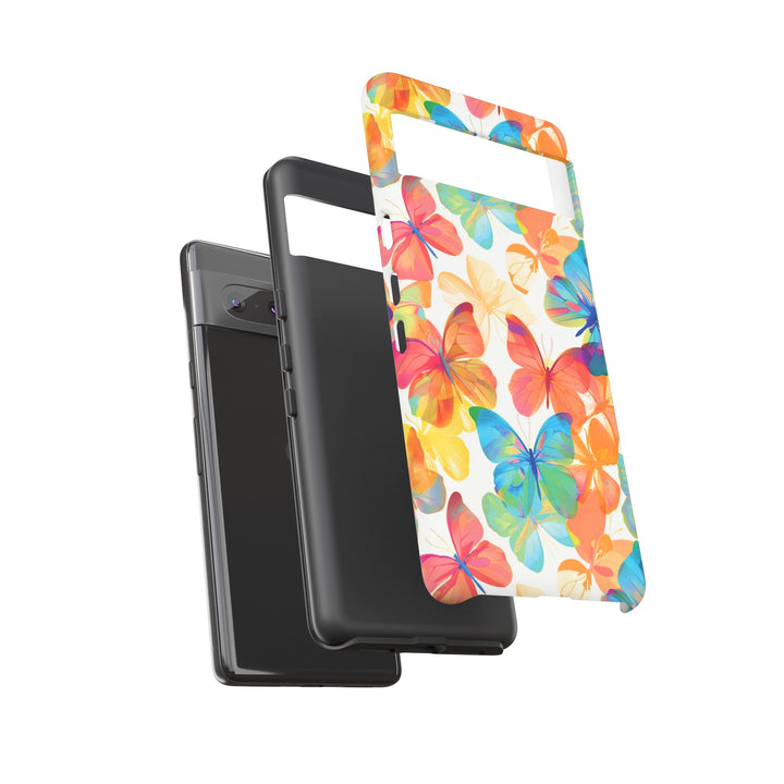 Cute Samsung Case | Cool Iphone Case | Summer Bright Butterflies, Samsung S24, S23, S22, S21, IPhone 15 Case | Iphone 14 Case, Iphone 13 Case - Studio40ParkLane