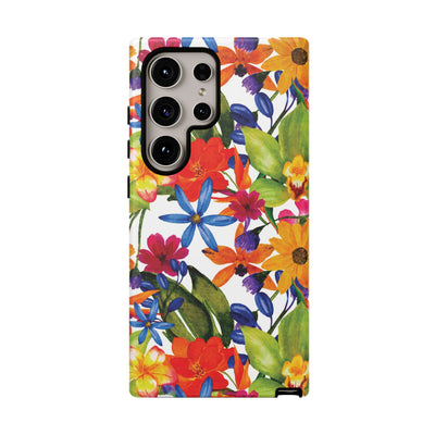 Premium Tough Spring Flowers Cute Phone Cases for Samsung S24, S23, S22, S21, S20, Plus and Ultra, Iphone 16 Pro Max,15, 14, 13, 12, 11, 10 - Studio40ParkLane
