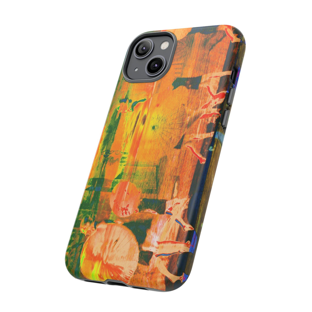 Cute IPhone Case | iPhone 15 Case | iPhone 15 Pro Max Case, Iphone 14 Case, Iphone 14 Pro Max Case IPhone Case for Traveler, Fall Sunset Dance - Studio40ParkLane