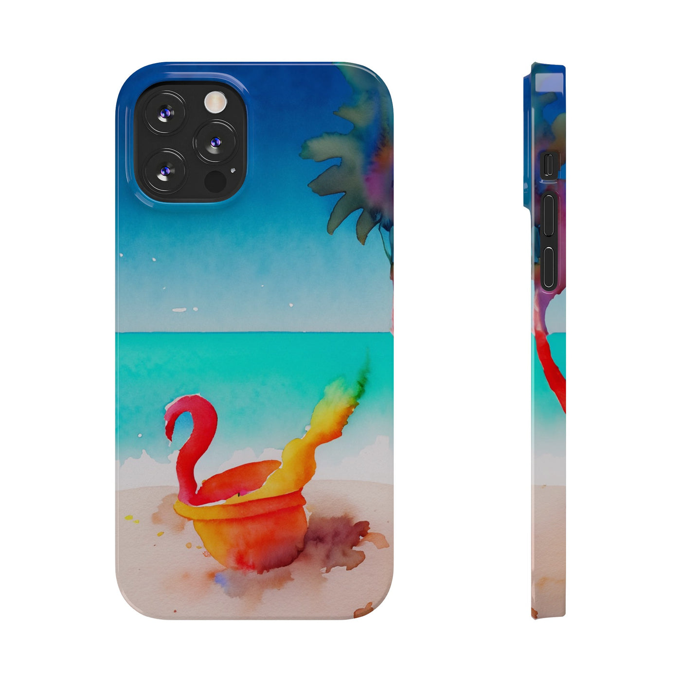 Slim Cute Phone Cases for Iphone - | iPhone 15 Case | iPhone 15 Pro Max Case, Iphone 14 Case, Iphone 14 Pro Max, Iphone 13, Summer Beach Bucket