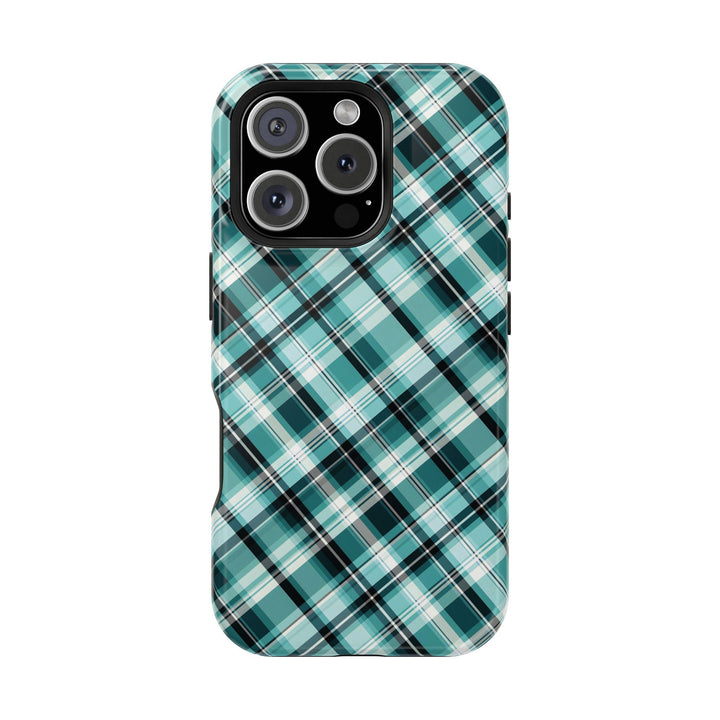 Checkered Plaid Magsafe Gift for Her Cute Phone Case for Iphone, | iPhone 16 | iPhone 15 Pro Max, Iphone 14 Pro Max, 13 12 11 10 9 8 7 - Studio40ParkLane