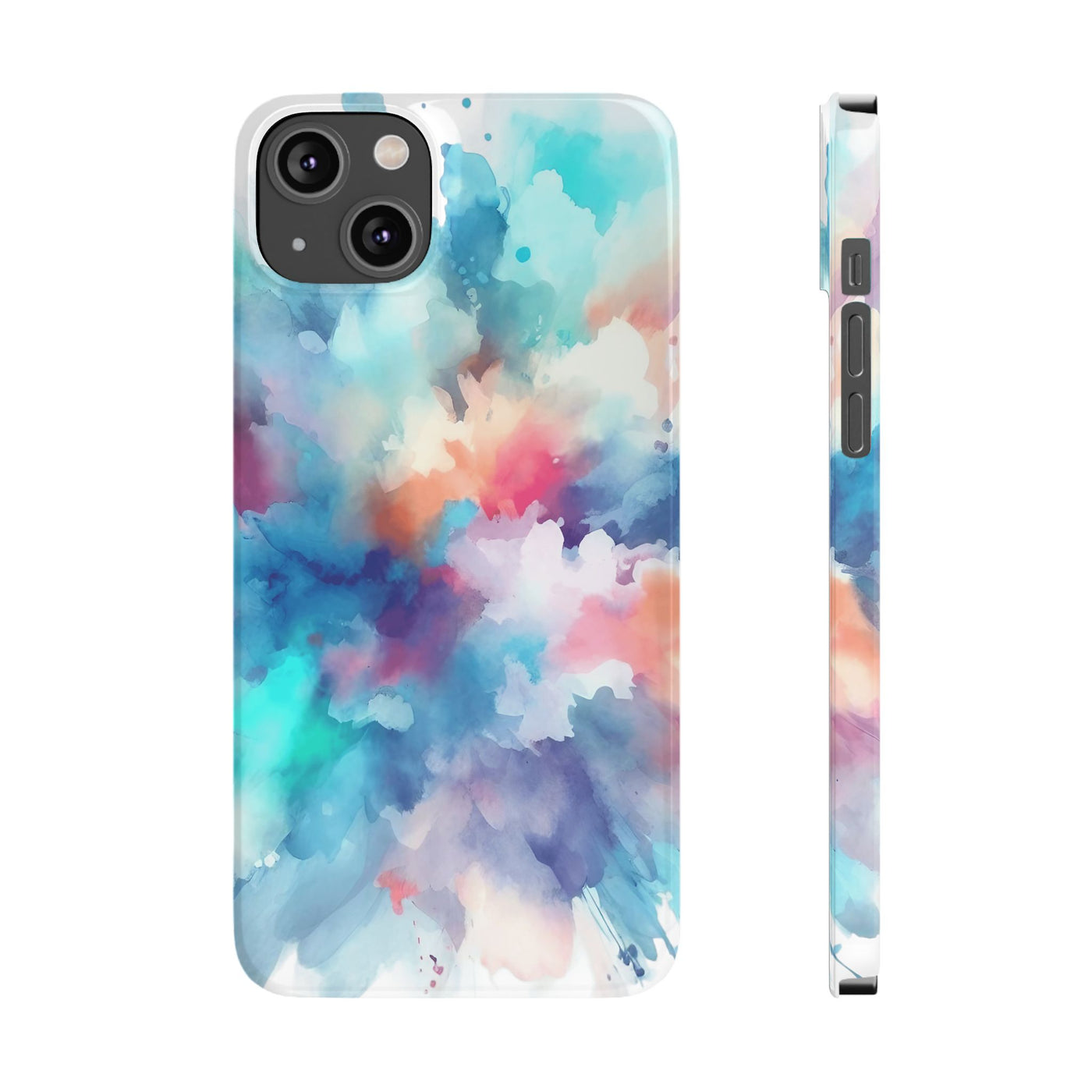 Slim Cute Phone Cases Paint Splash for Iphone 16 Pro Max | iPhone 15 Case | iPhone 15 Pro Max Case, Iphone 14, Iphone 14 Pro Max, Iphone 13 12 11 8 7