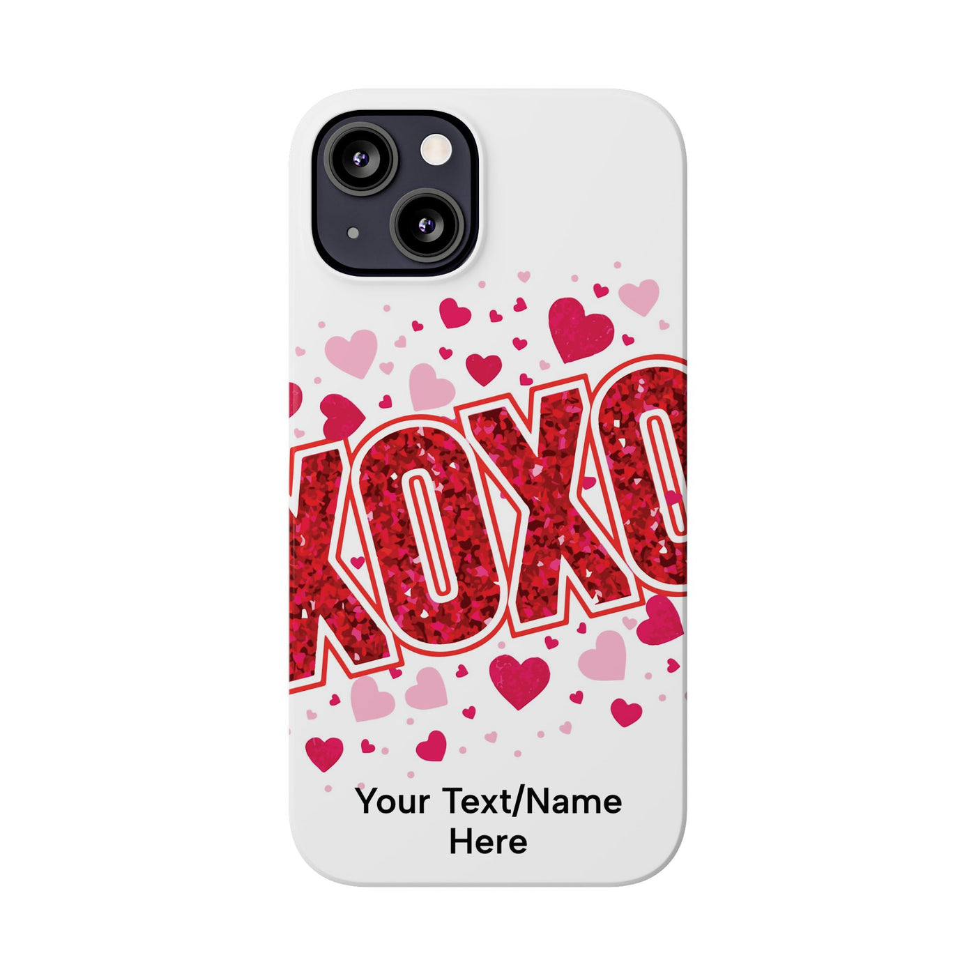 Slim Custom Personalized Valentine Love Gift for Her Cute Phone Cases for Iphone 16 Pro Max | iPhone 15 Case | iPhone 15 Pro Max Case, Iphone 14, 13, 12, 11, 10, 8, 7